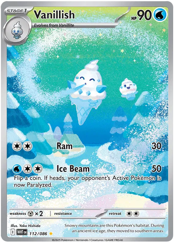 Vanillish 112/086 White Flare