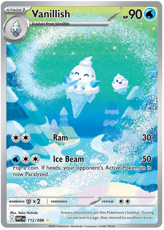 Vanillish 112/086 White Flare