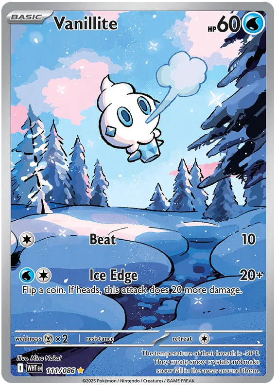 Vanillite 111/086 White Flare