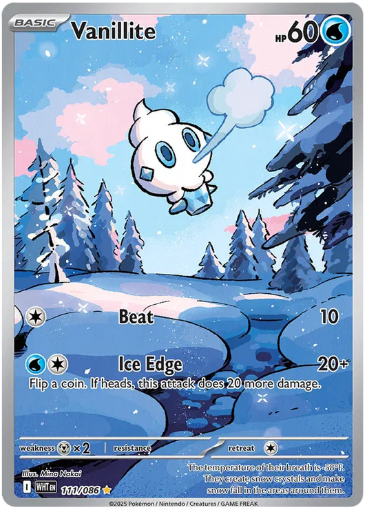 Vanillite 111/086 White Flare