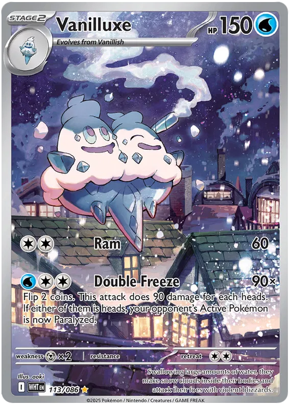 Vanilluxe 113/086 White Flare
