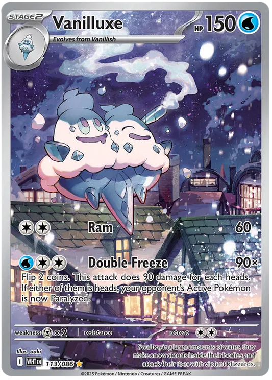 Vanilluxe 113/086 White Flare