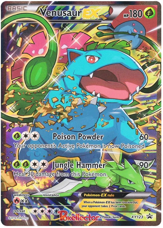 Venusaur EX XY123 Promos