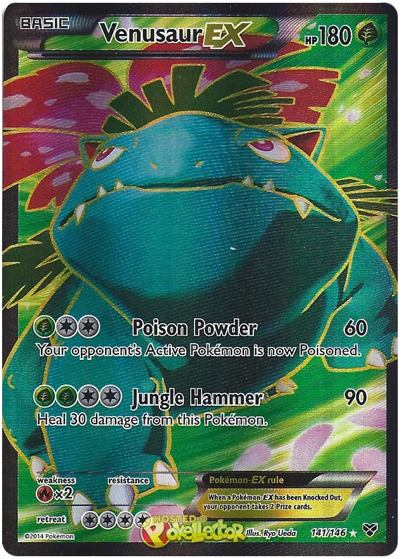 Venusaur EX Full Art 141/146 X/Y