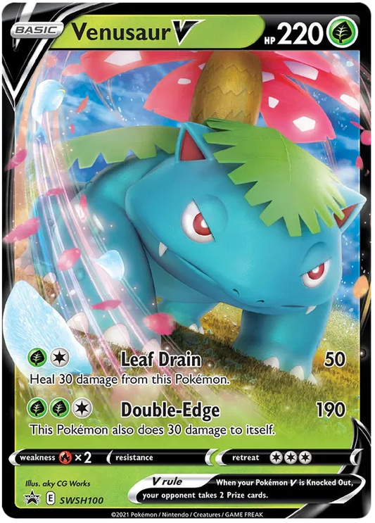 Venusaur V SWSH101 Sword & Shield Promo
