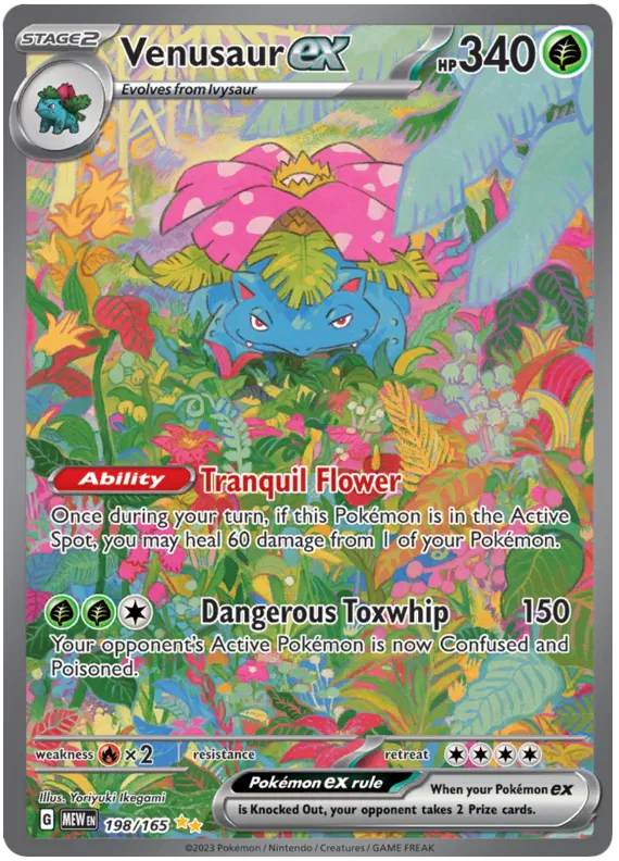 Venusaur ex 198/165 Scarlet & Violet 151