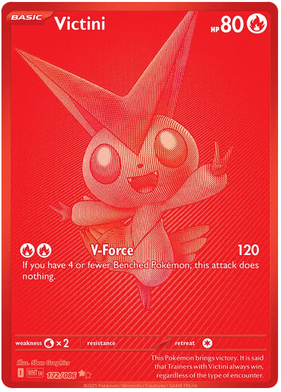 Victini 172/086 White Flare