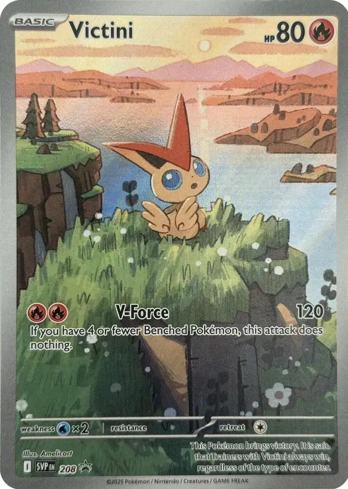 Victini SVP 208 Scarlet & Violet Promo