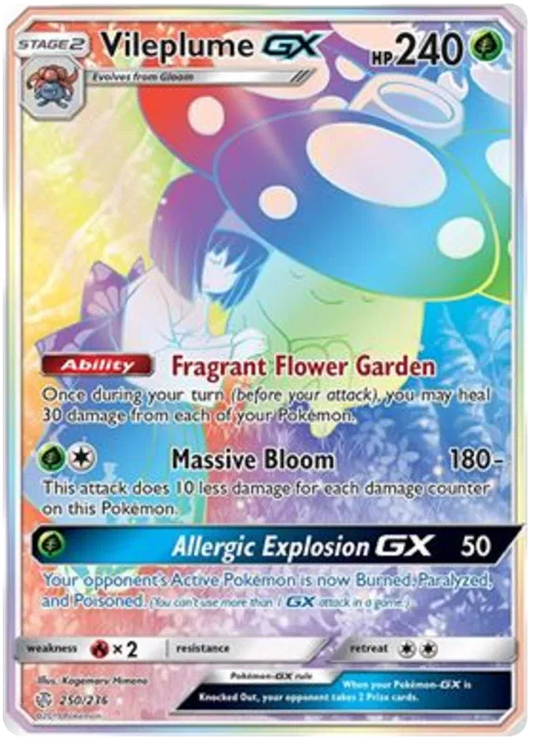 Vileplume GX 250/236 Cosmic Eclipse