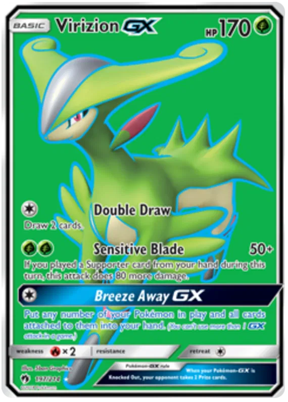 Virizion GX 197/214 Lost Thunder
