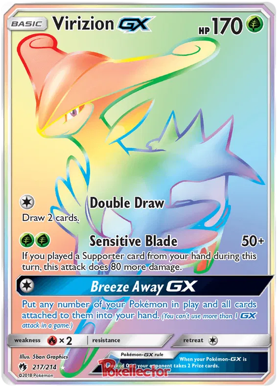 Virizion GX 217/214 Lost Thunder