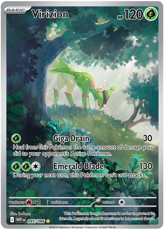 Virizion 095/086 White Flare