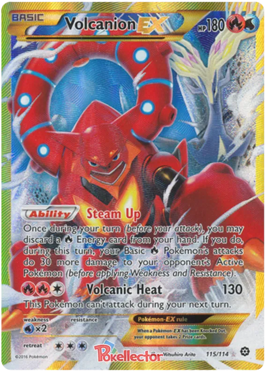Volcanion EX 115/114 Steam Siege