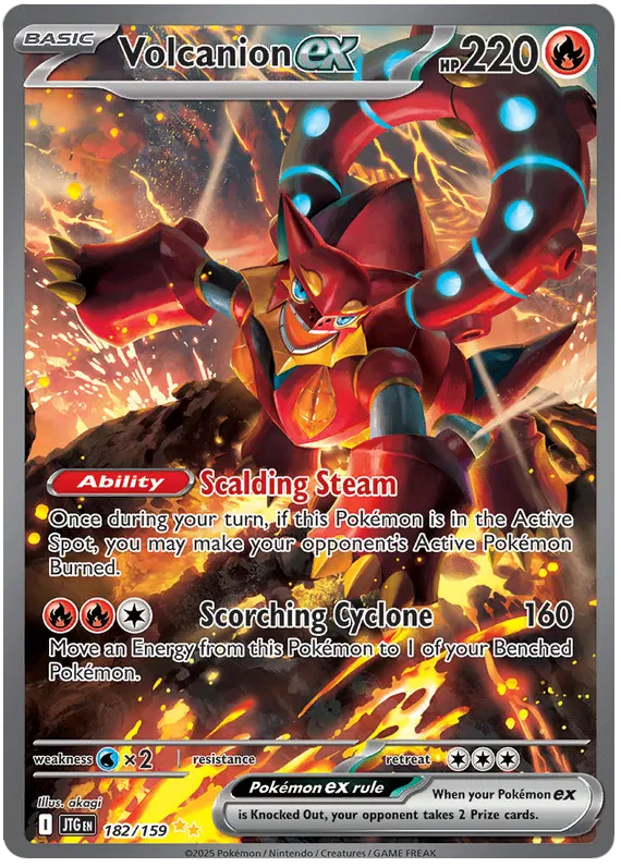 Volcanion ex 182/159 Journey Together
