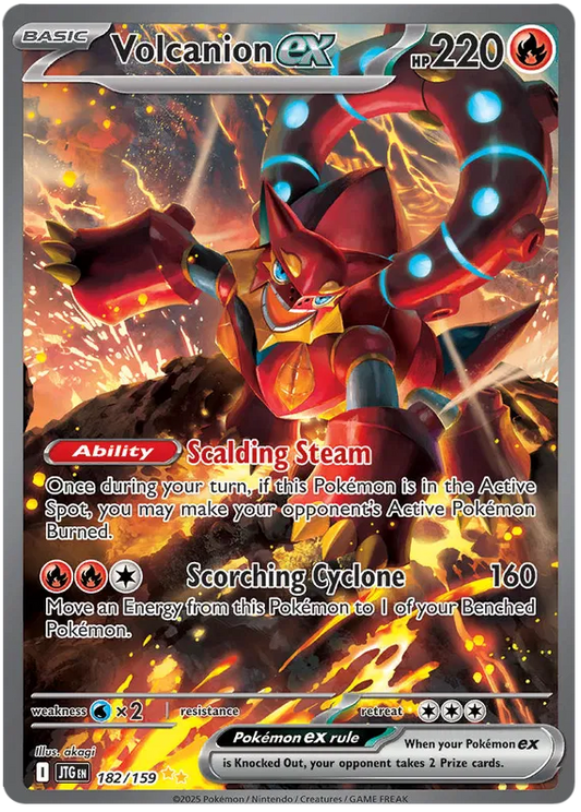 Volcanion ex 182/159 Journey Together