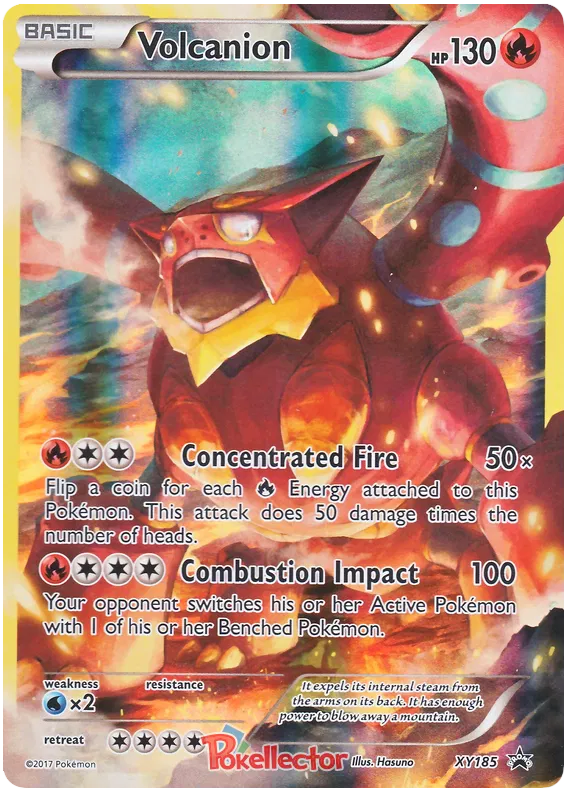 Volcanion XY185 Promos