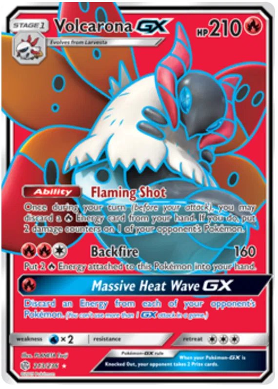 Volcarona GX 213/236 Cosmic Eclipse