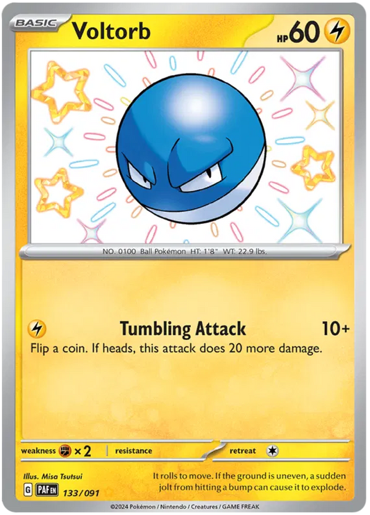 Voltorb 133/091 Paldean Fates