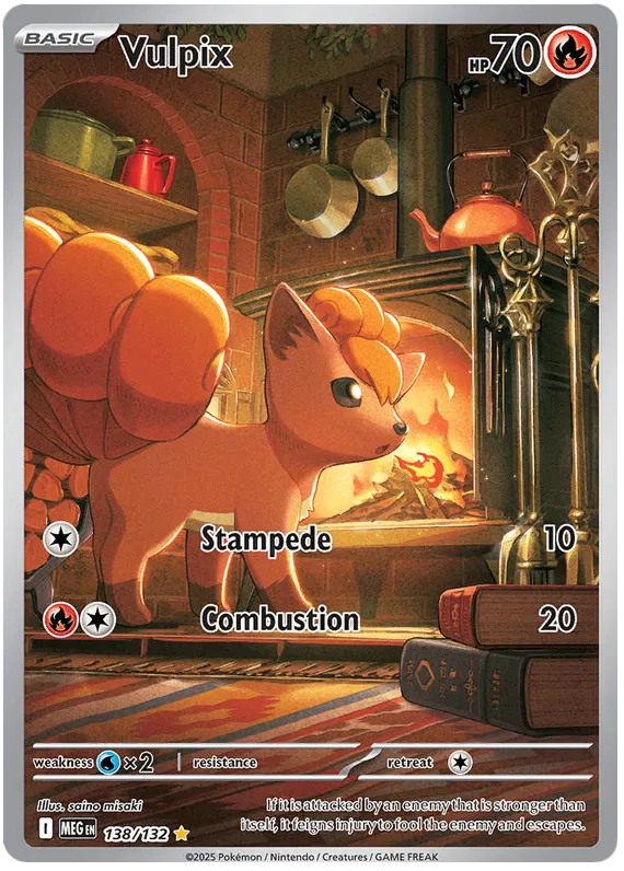 Vulpix 138/132 Mega Evolution