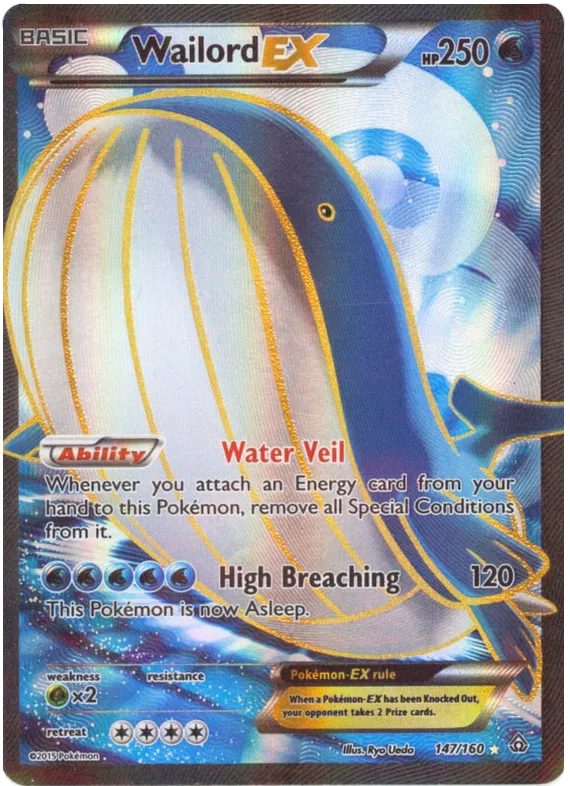 Wailord EX 147/160 Primal Clash
