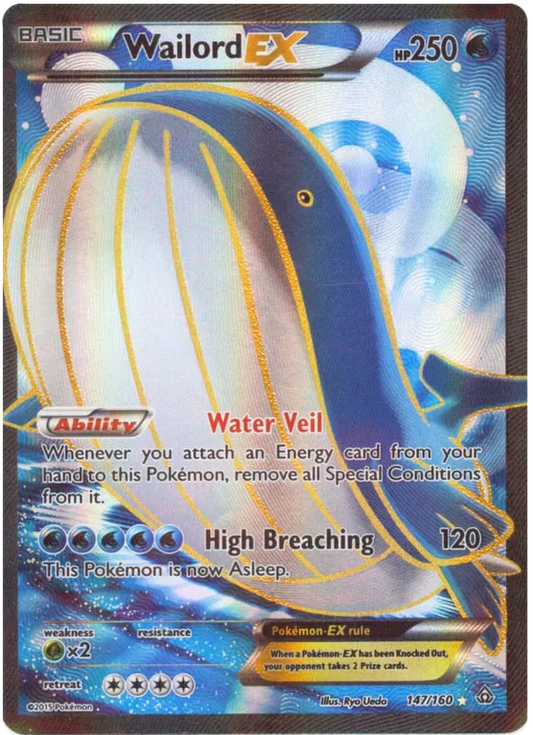 Wailord EX 147/160 Primal Clash