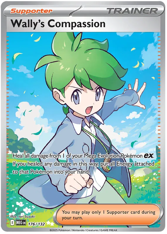 Wally's Compassion 176/132 Mega Evolution