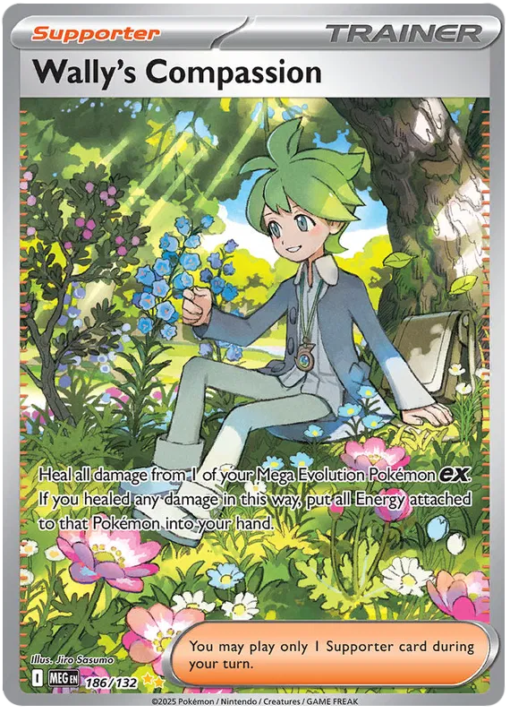 Wally's Compassion 186/132 Mega Evolution