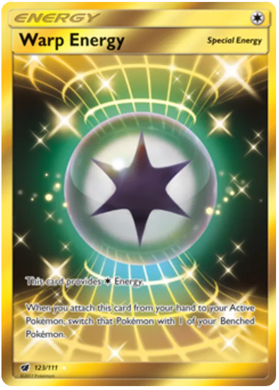 Warp Energy 123/111 Crimson Invasion