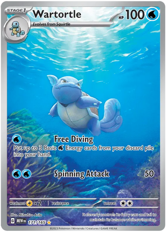 Wartortle 171/165 Scarlet & Violet 151