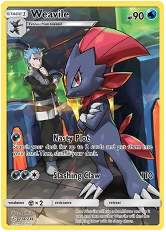Weavile 238/236 Cosmic Eclipse