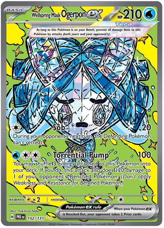 Wellspring Mask Ogerpon ex 152/131 Prismatic Evolutions