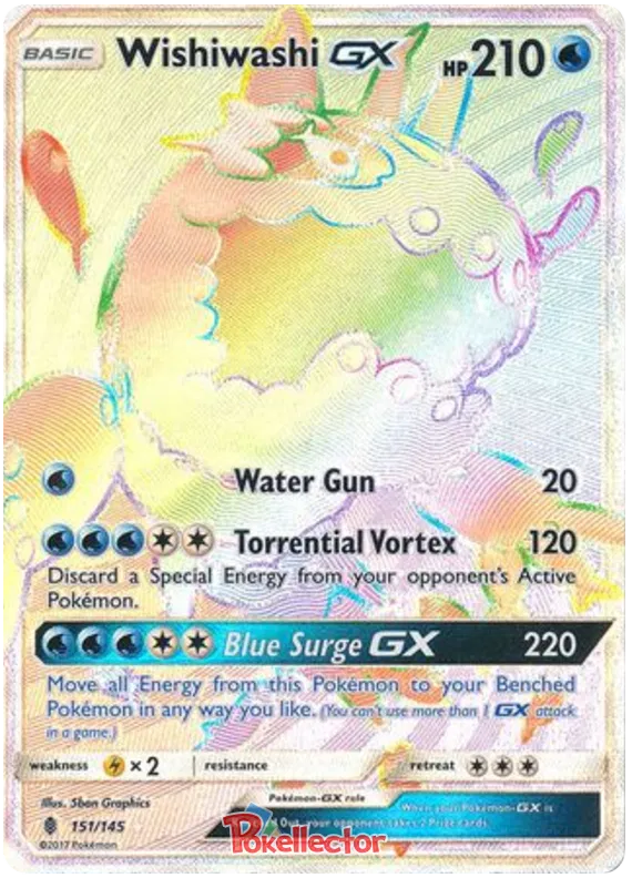Wishiwashi GX 151/145 Guardians Rising