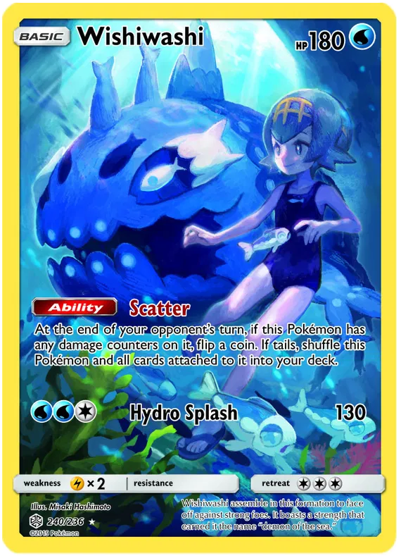 Wishiwashi 240/236 Cosmic Eclipse