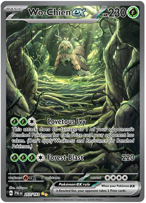 Wo-Chien ex 257/193 Paldea Evolved