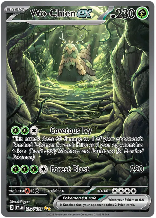 Wo-Chien ex 257/193 Paldea Evolved