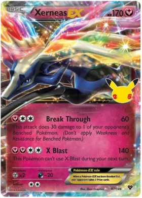 Xerneas EX 97/146 Celebrations