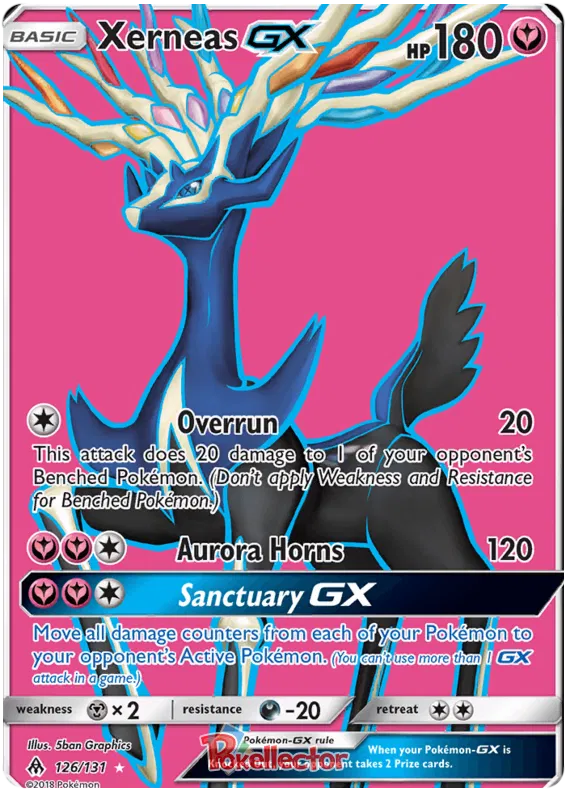 Xerneas GX 126/131 Forbidden Light