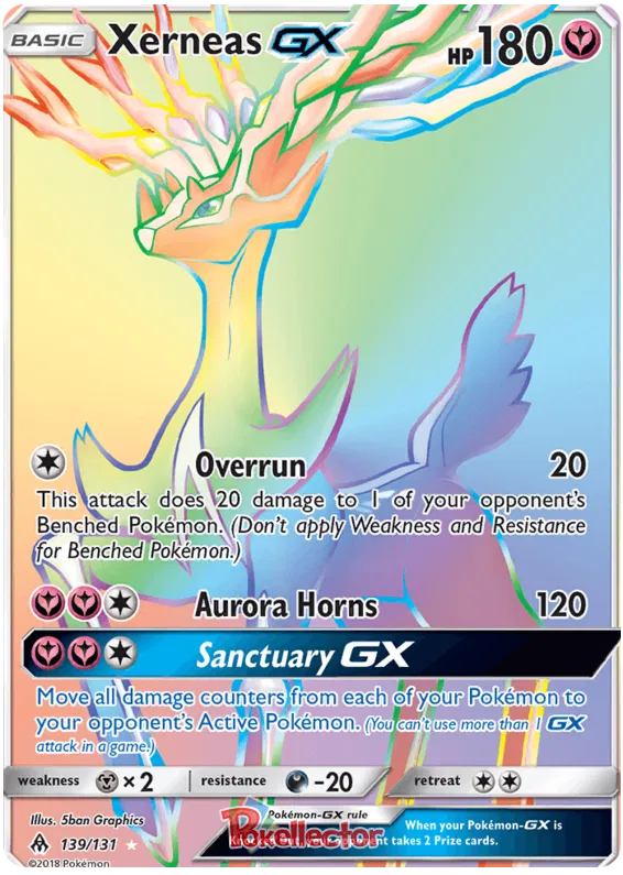 Xerneas GX 139/131 Forbidden Light