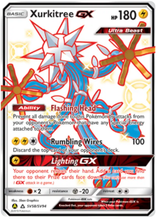 Xurkitree GX SV58/SV94 Hidden Fates