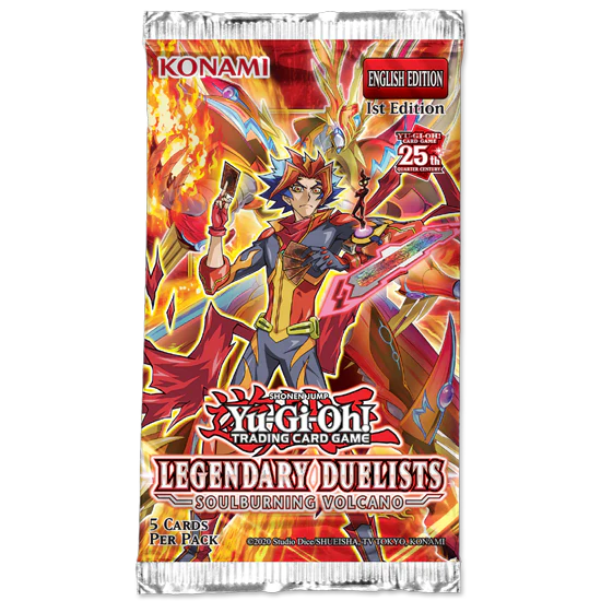 Yu-Gi-Oh! Legendary Duelist Soulburning Volcano Booster Pack