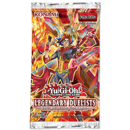 Yu-Gi-Oh! Legendary Duelist Soulburning Volcano Booster Pack