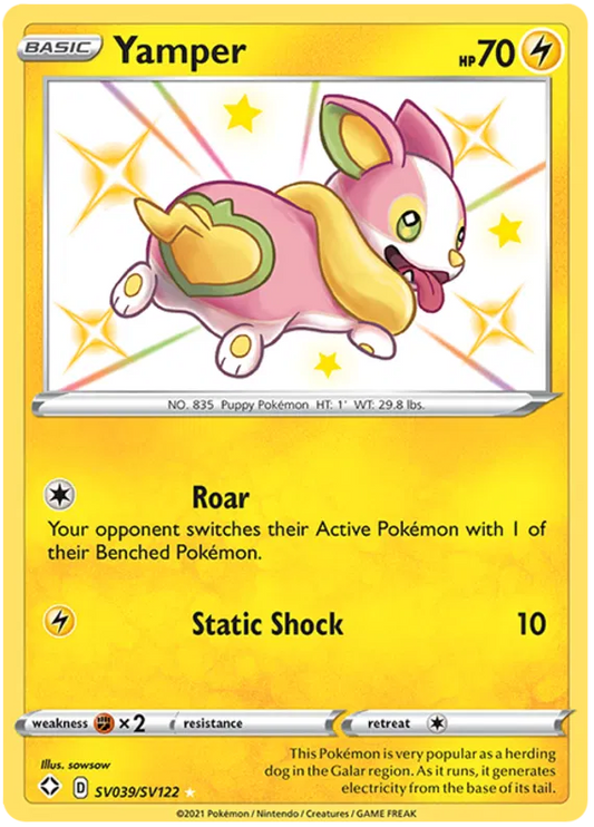 Yamper SV039/SV122 Shining Fates