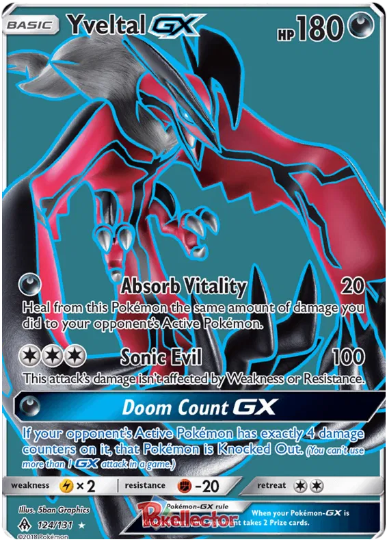 Yveltal GX 124/131 Forbidden Light