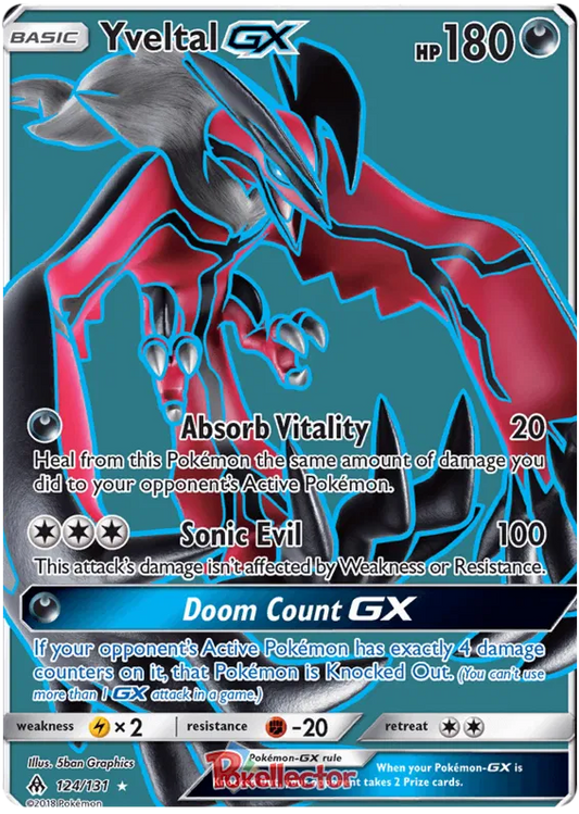 Yveltal GX 124/131 Forbidden Light