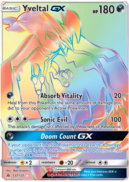 Yveltal GX 137/131 Forbidden Light