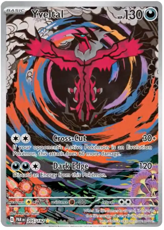Yveltal 205/182 Paradox Rift
