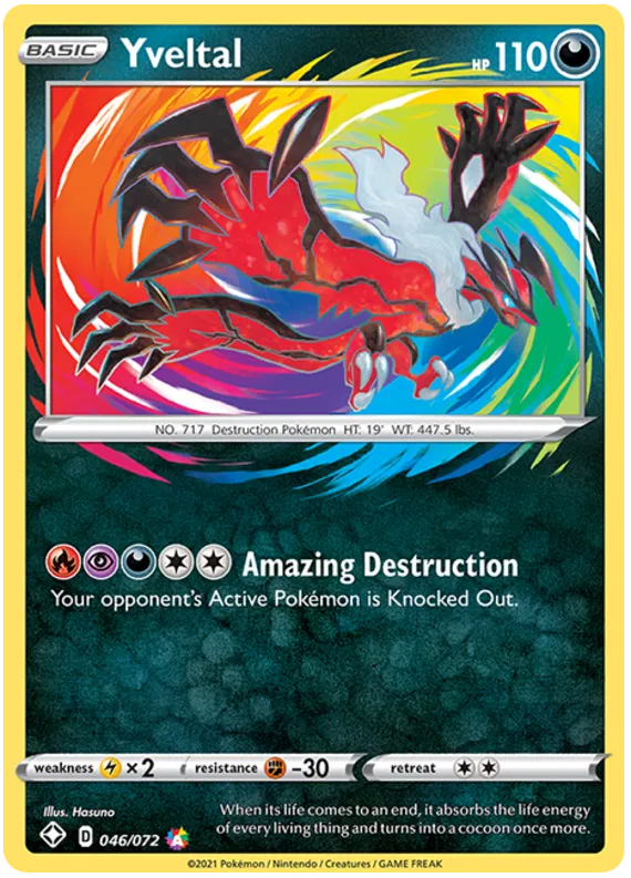 Yveltal 046/072 Shining Fates