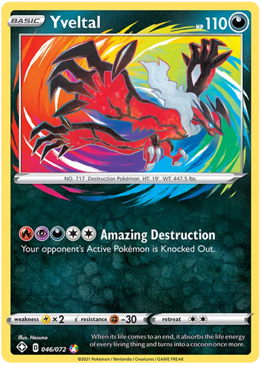 Yveltal 046/072 Shining Fates