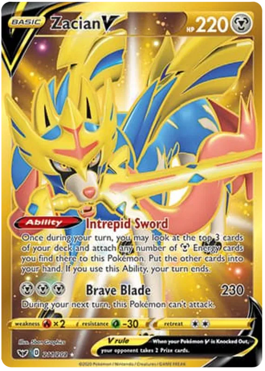 Zacian V 211/202 Sword & Shield