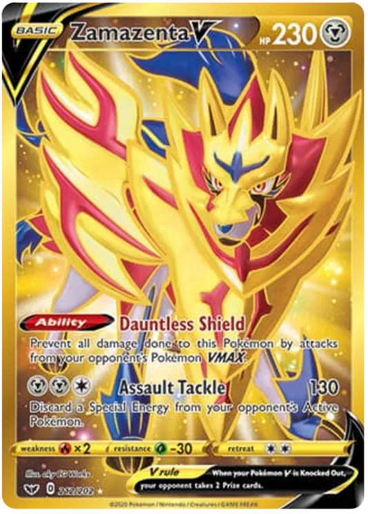 Zamazenta V 212/202 Base Set